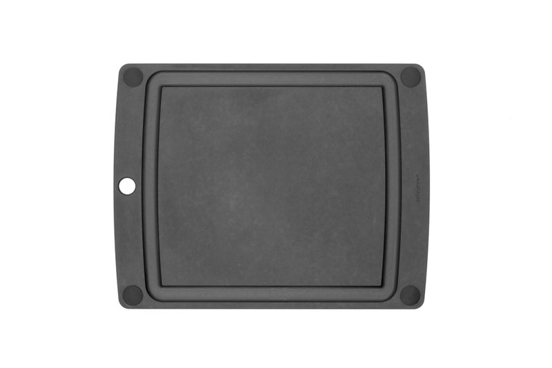 Epicurean All-In-One Cutting Board with Non-Slip Feet and Juice Groove  11.5"" ? 9""  Slate/Black - Image 1